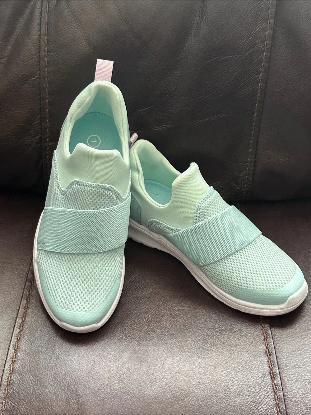 All in Motion Kids Slip-On Water Shoes in Mint Green Youth Size 1
